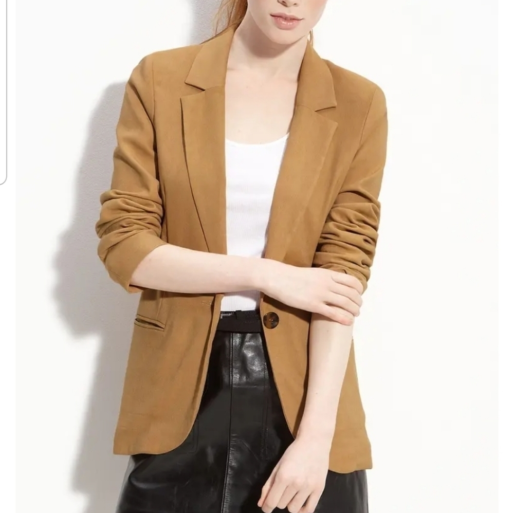 PAPER CROWN Ryder Blazer Camel